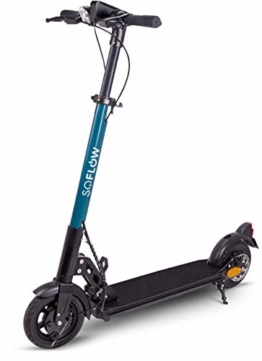 SoFlow So2 Elektro Scooter, Green, 108 x 100 x 15,5 cm - 1